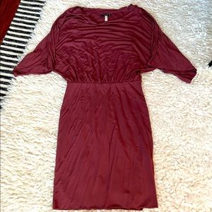 Kimono style midi dress. Size L